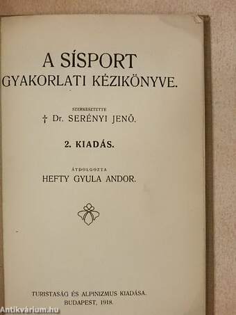 A sísport gyakorlati kézikönyve