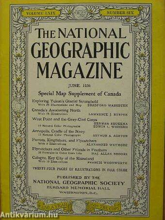 The National Geographic Magazine June 1936