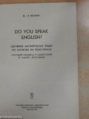 Do you speak English?