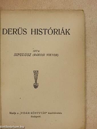 Derüs históriák