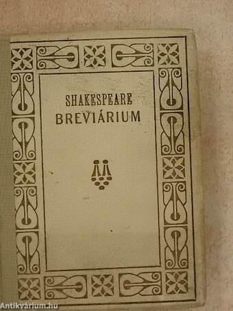 Shakespeare-Breviárium