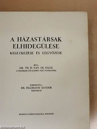 A házastársak elhidegülése