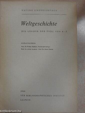 Weltgeschichte