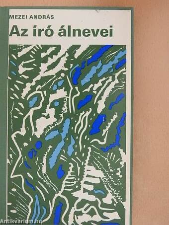 Az író álnevei