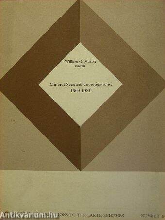 Mineral Sciences Investigations 1969-1971