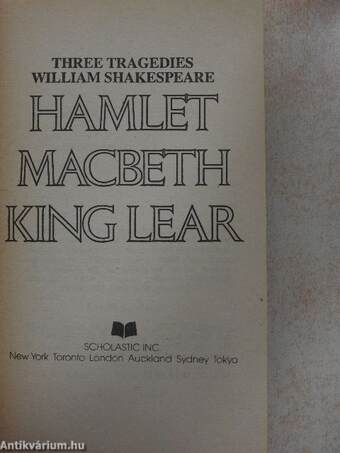 Hamlet/Macbeth/King Lear