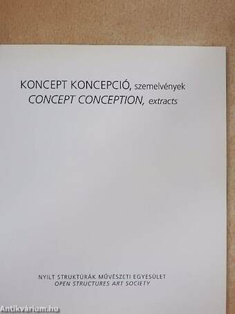 Koncept Koncepció