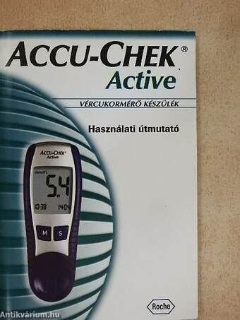 Accu-Chek Aktive vércukormérő készülék használati útmutatója