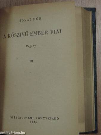 A kőszívű ember fiai I-III.