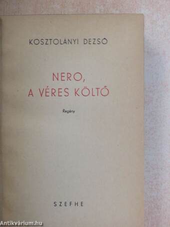 Nero, a véres költő