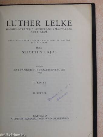 Luther lelke III.