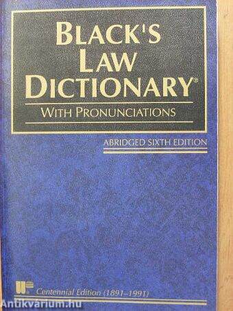 Black's Law Dictionary