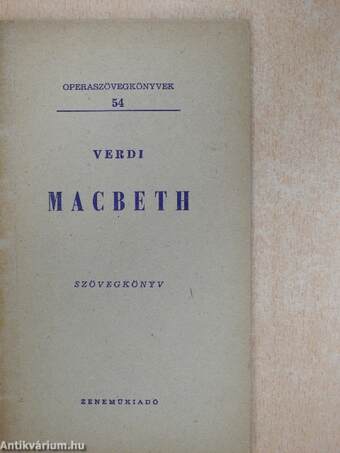 Verdi: Macbeth