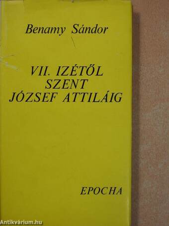 VII. Izétől Szent József Attiláig