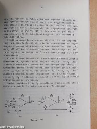 Elektronikus áramkörök II/A I-II.