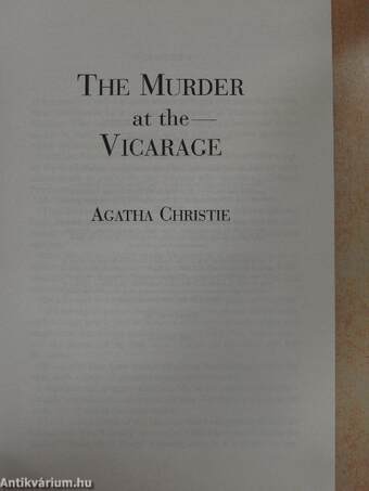 The Murder at the Vicarage