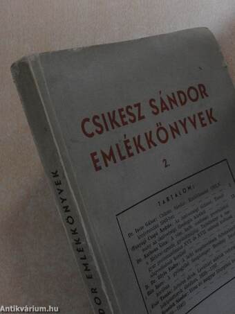 Csikesz Sándor Emlékkönyvek 2. 