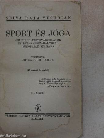 Sport és jóga