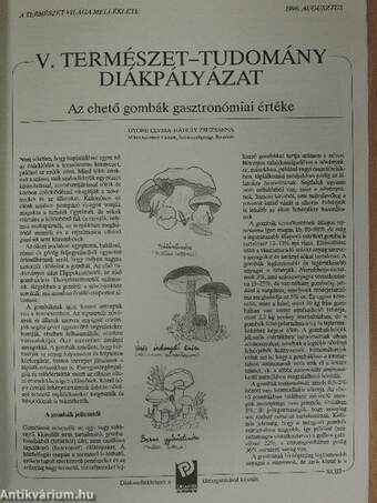 Természet Világa 1996. augusztus