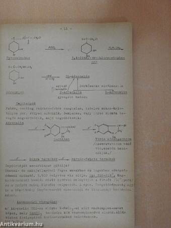 Gyógyszerészi kémia III.