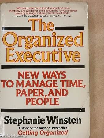 The organized executive