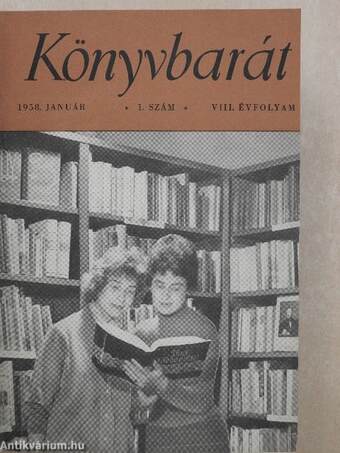 Könyvbarát 1958-1959. január-december