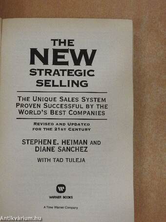 The New Strategic Selling