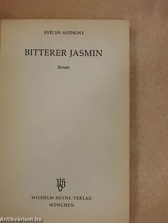 Bitterer Jasmin