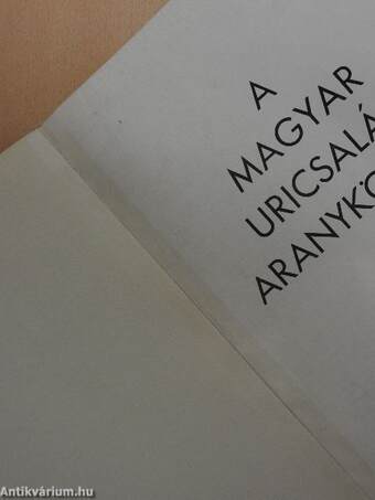 A magyar uricsalád aranykönyve