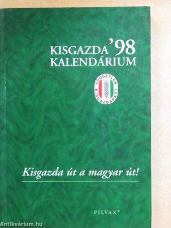 Kisgazda Kalendárium 1998