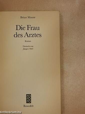 Die Frau des Arztes