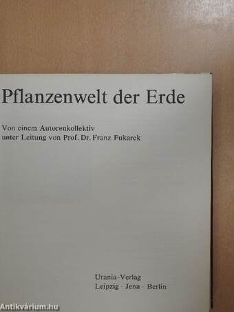 Pflanzenwelt der Erde