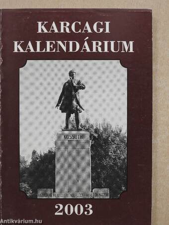 Karcagi kalendárium 2003