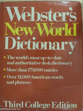 Webster's New World Dictionary