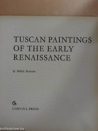 Tuscan Paintings of the early Renaissance