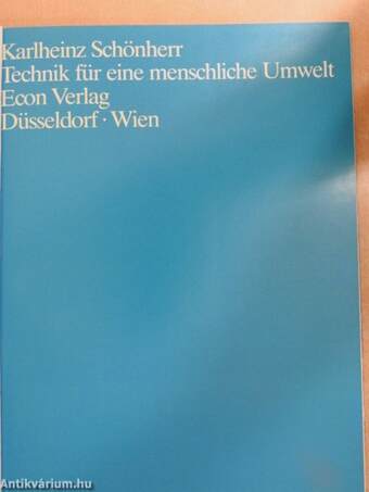 Technik für eine menschliche Umwelt