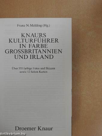 Knaurs Kulturführer in Farbe Grossbritannien und Irland