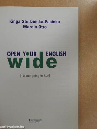 Open Your English Wide - CD-vel