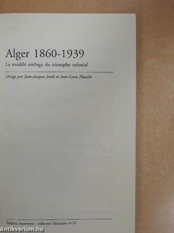 Alger 1860-1939