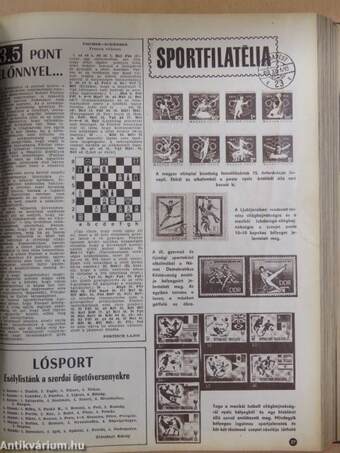 Képes sport 1970. (fél évfolyam)