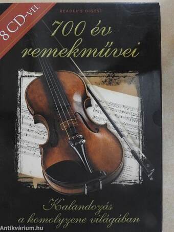 700 év remekművei - 8 db CD-vel