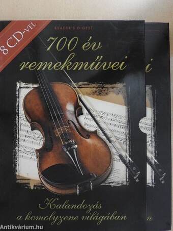 700 év remekművei - 8 db CD-vel