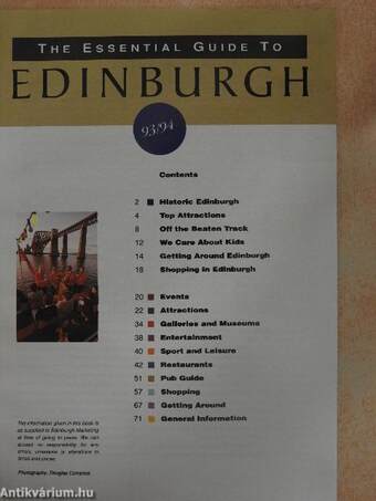 The Essential Guide to Edinburgh 93/94