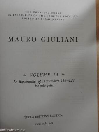 Mauro Giuliani - Volume 13.