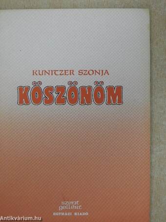 Köszönöm