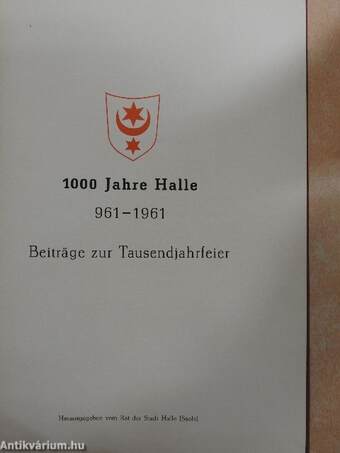 1000 Jahre Halle 961-1961