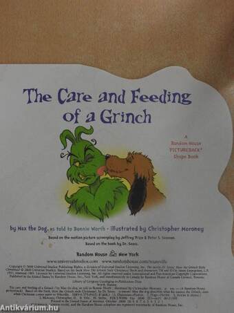 The Care and Feeding of a Grinch