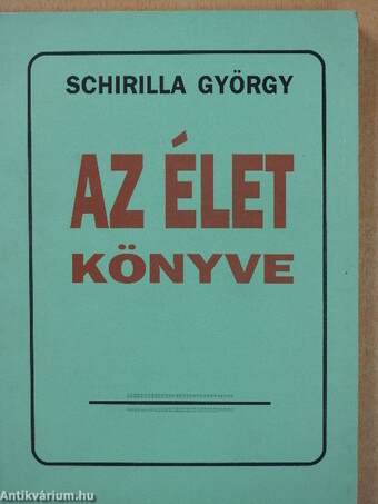 Az élet könyve (dedikált példány)