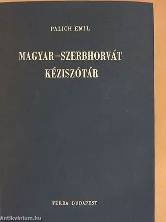 Magyar-szerbhorvát kéziszótár