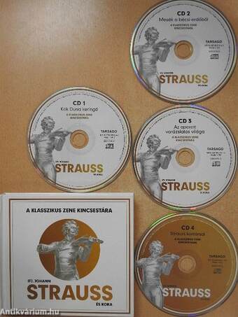 Ifj. Johann Strauss és kora - CD-vel